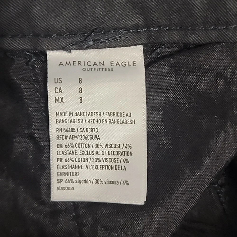 American Eagle Black Women's Shorts Sz 8 - Picture 10 of 10